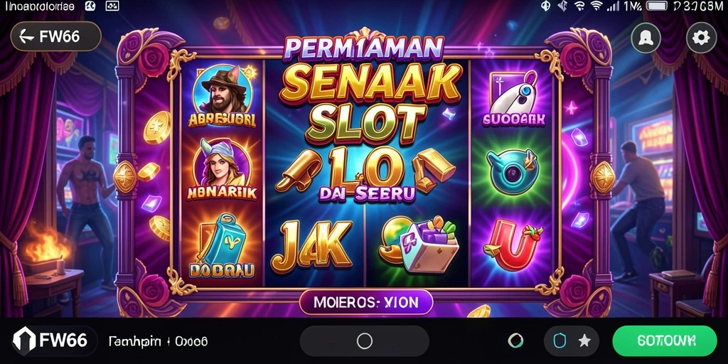 Screenshot FW66 menampilkan gameplay Slot yang mengasyikkan dan grafis menawan.