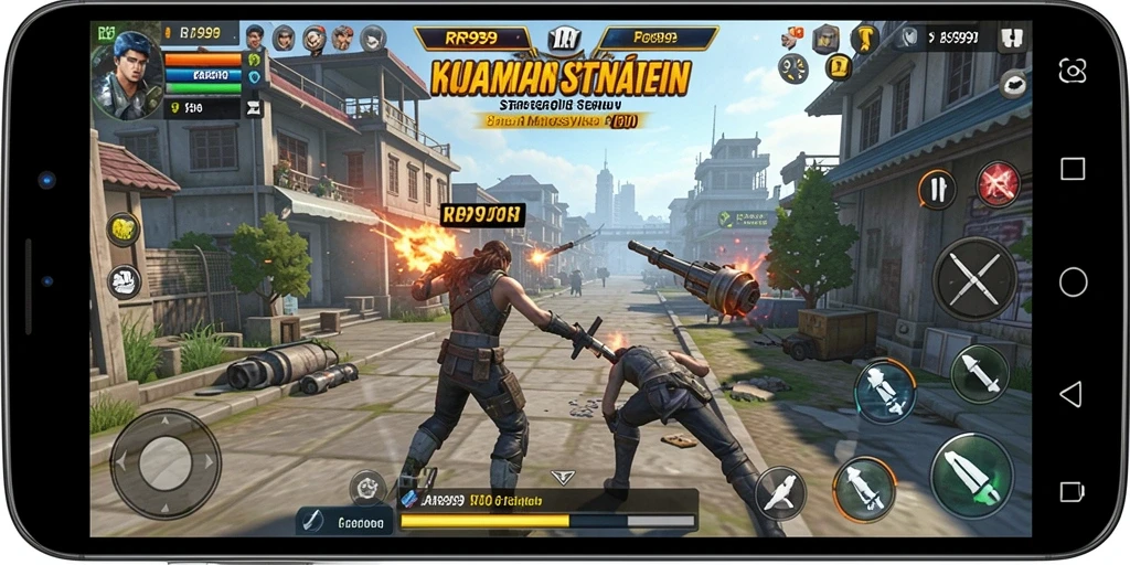 Tampilan gameplay RR999 yang mendebarkan dan strategis.