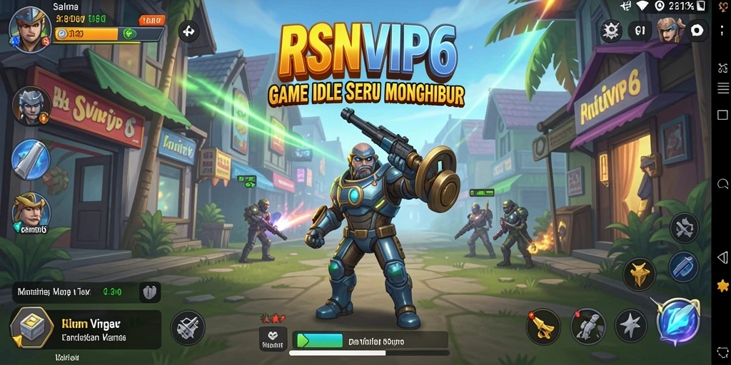 Tangkapan layar utama gameplay RSNVIP6 menampilkan aksi yang seru dan menyenangkan.