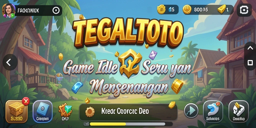 Screenshot gameplay TEGALTOTO menampilkan pengelolaan bisnis yang seru.