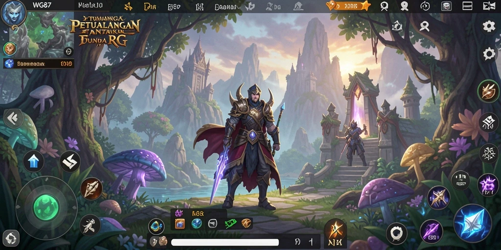 Tampilan gameplay RPG WG87 yang mendebarkan dan imersif.